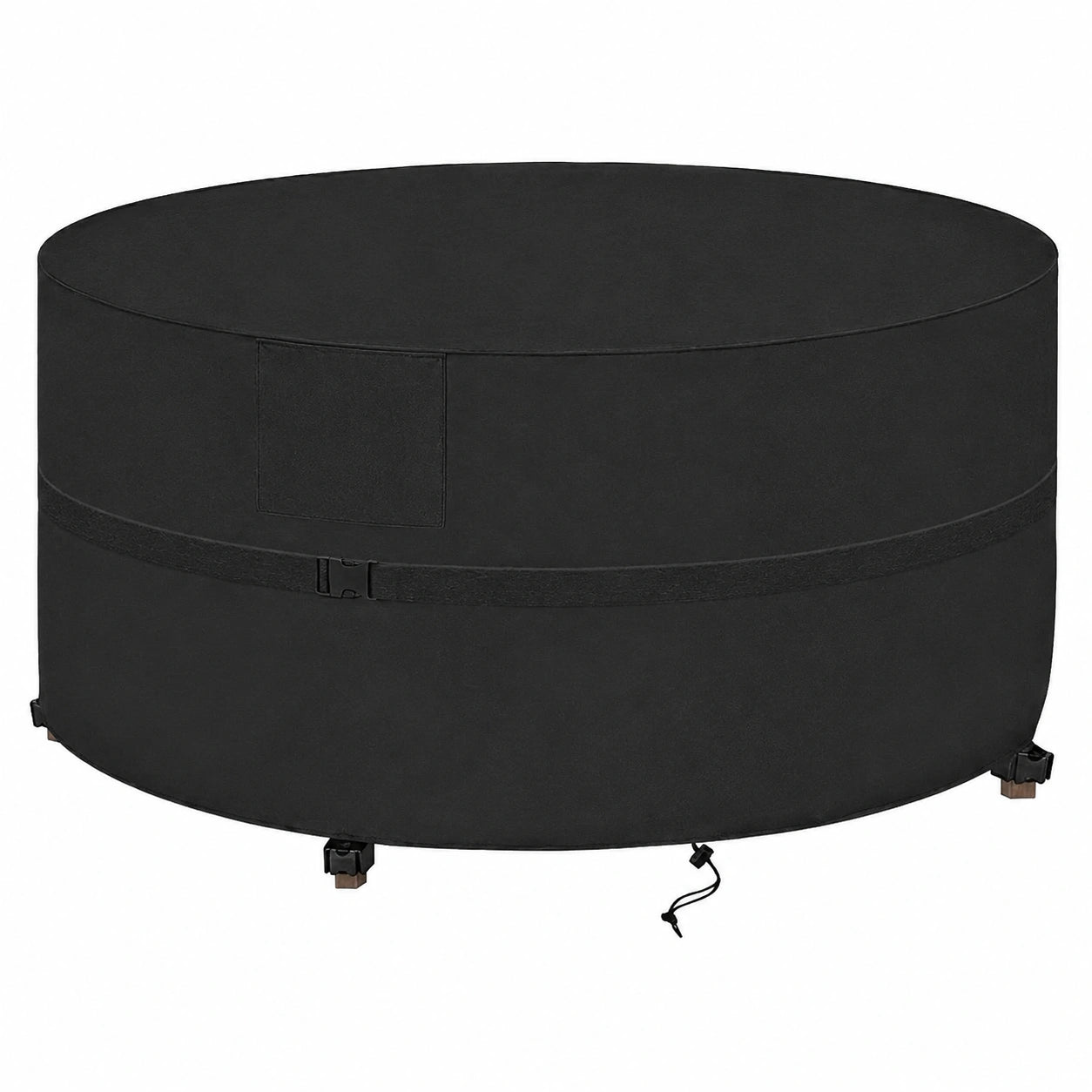 SIRUITON Rundum-Schutzhülle für Gartentische - 190x80 CM, 420D Wasserdichte Abdeckplane für Möbelsets, Reißfest und Schwerlast, Anti-UV