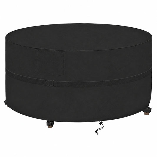 SIRUITON Rundum-Schutzhülle für Gartentische - 190x80 CM, 420D Wasserdichte Abdeckplane für Möbelsets, Reißfest und Schwerlast, Anti-UV